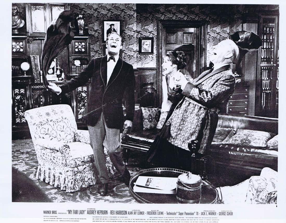 MY FAIR LADY Original Movie Still 10 Audrey Hepburn Stanley Holloway Rex Harrison