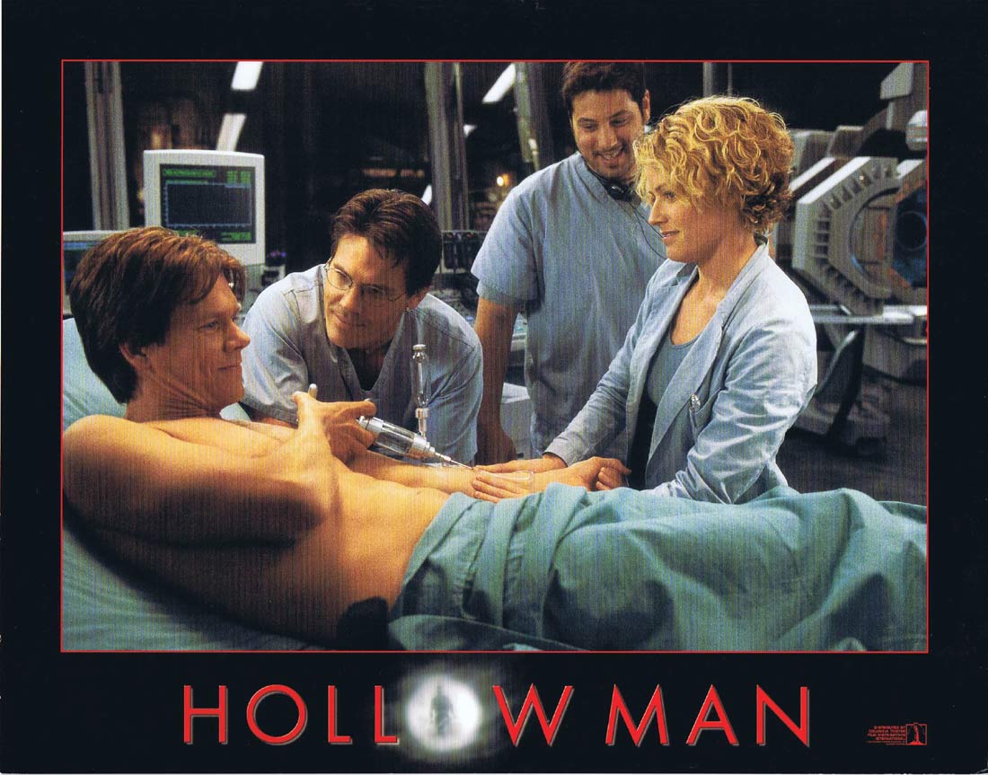 HOLLOW MAN Original Lobby Card 8 Elisabeth Shue Kevin Bacon Josh Brolin