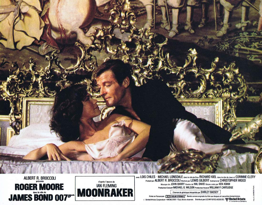 MOONRAKER Original French Lobby Card 4 Roger Moore James Bond