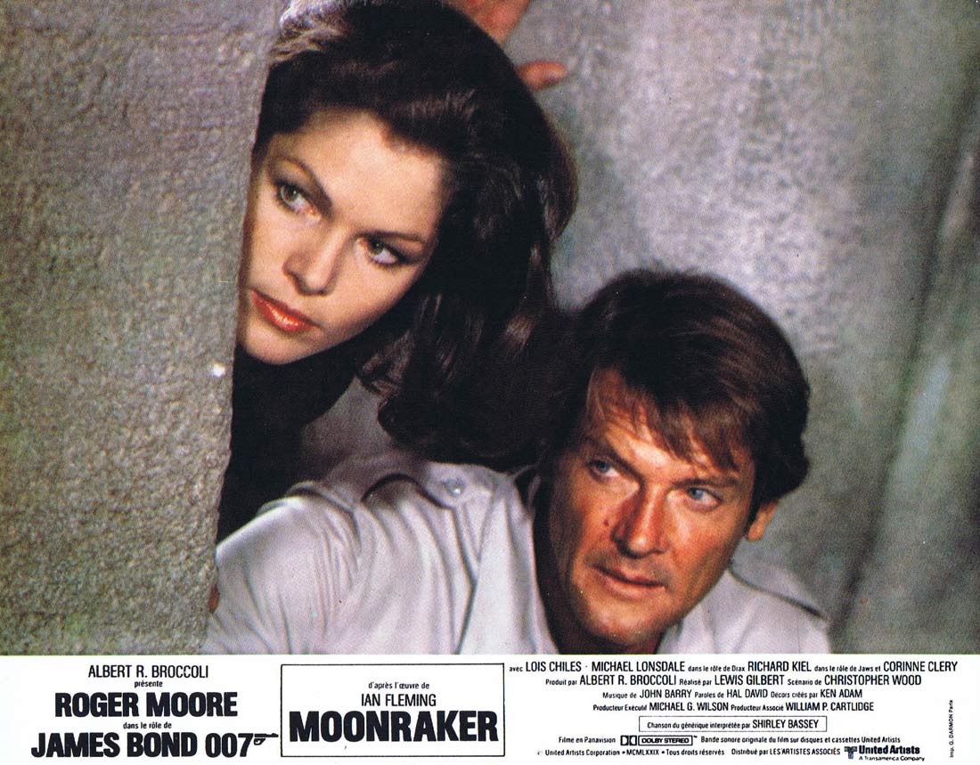 MOONRAKER Original French Lobby Card 6 Roger Moore James Bond