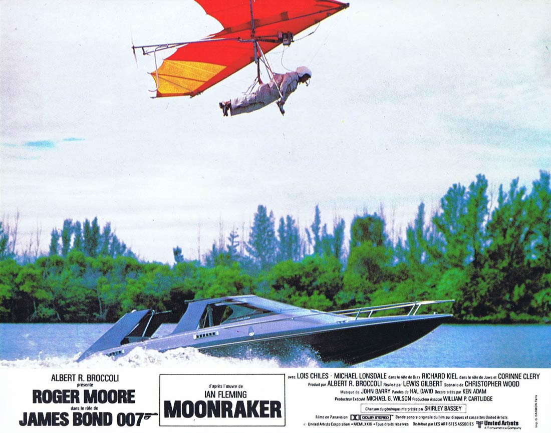 MOONRAKER Original French Lobby Card 7 Roger Moore James Bond