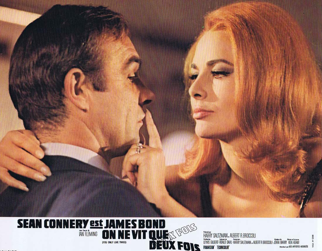 YOU ONLY LIVE TWICE Original French Lobby Card 9 Sean Connery James Bond
