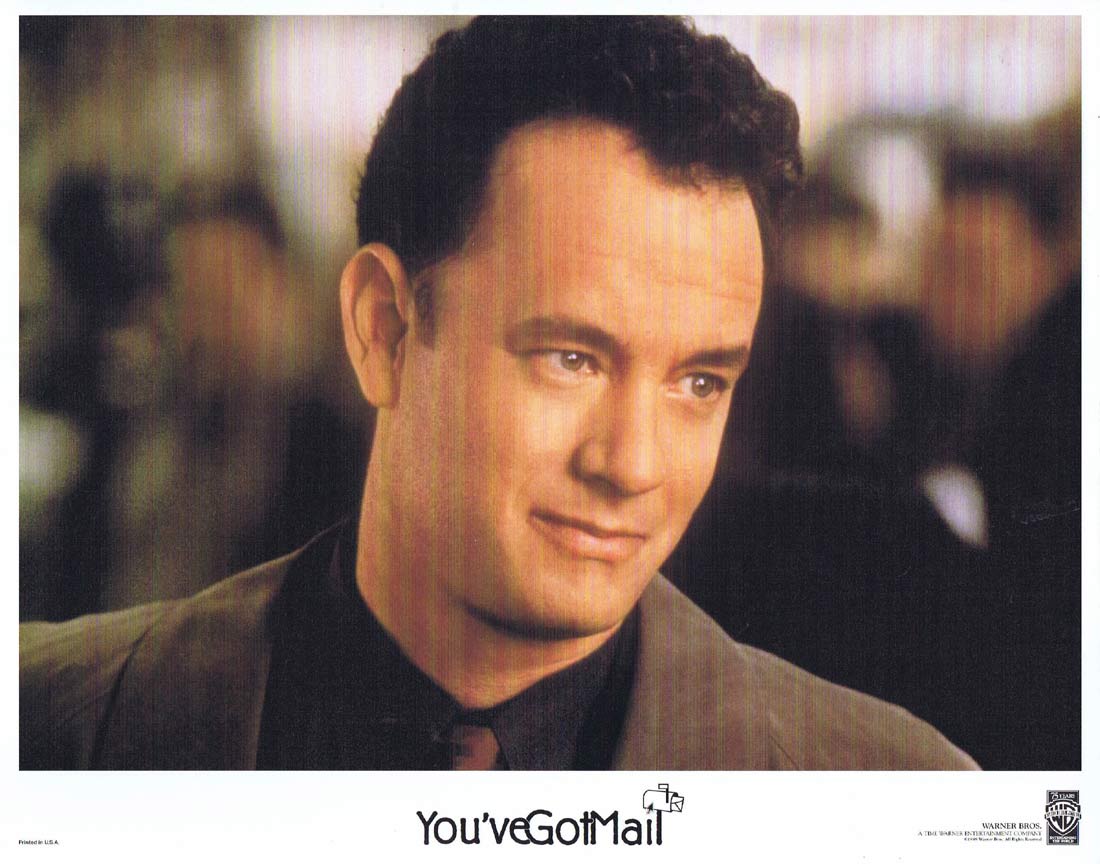 YOU’VE GOT MAIL Original Lobby Card 4 Tom Hanks Meg Ryan