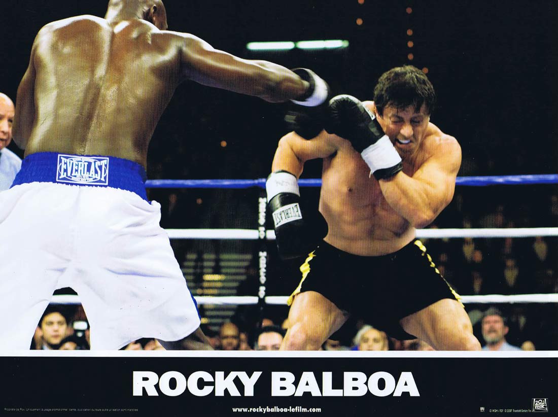 ROCKY BALBOA Original French Lobby Card 1 Boxing Sylvester Stallone Burt Young