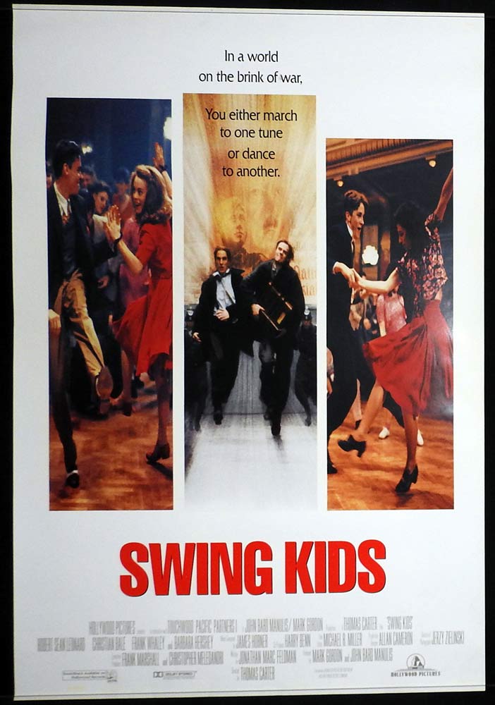 SWING KIDS Original US One Sheet Movie poster Robert Sean Leonard Christian Bale