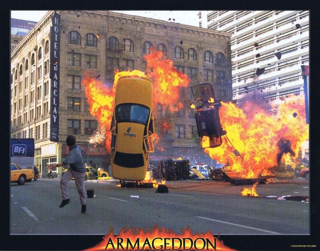 ARMAGEDDON Original US Lobby Card 10 Bruce Willis Billy Bob Thornton Liv Tyler