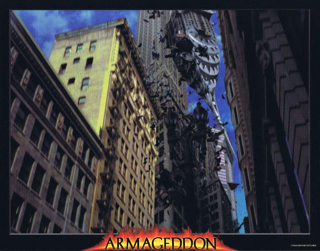 ARMAGEDDON Original US Lobby Card 11 Bruce Willis Billy Bob Thornton Liv Tyler