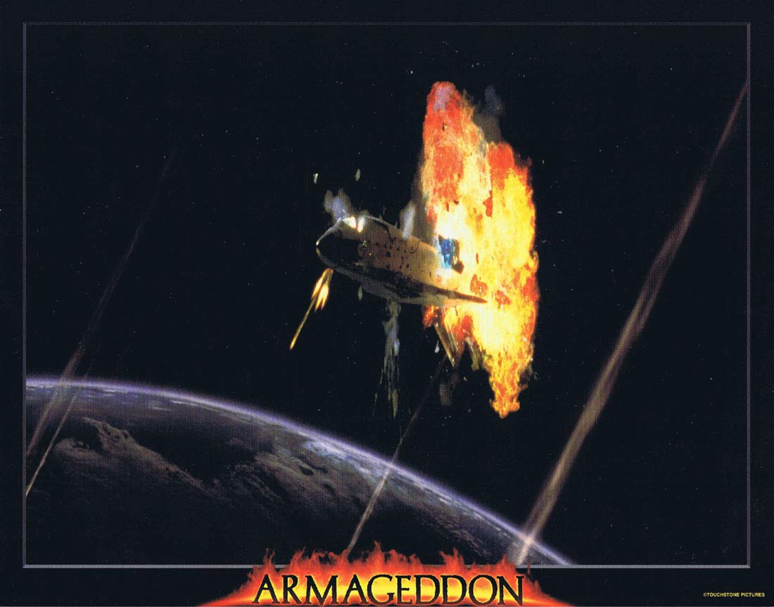 ARMAGEDDON Original US Lobby Card 9 Bruce Willis Billy Bob Thornton Liv Tyler