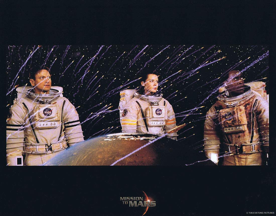 MISSION TO MARS Original US Lobby Card 10 Brian De Palma Gary Sinise Don Cheadle