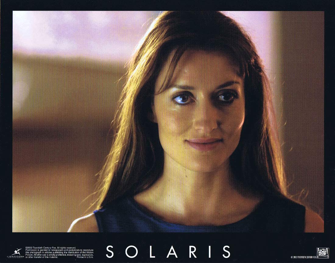 SOLARIS Original US Lobby Card 5 George Clooney Natascha McElhone