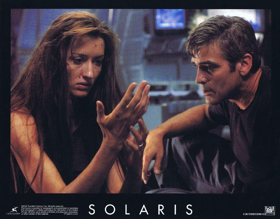 SOLARIS Original US Lobby Card 7 George Clooney Natascha McElhone