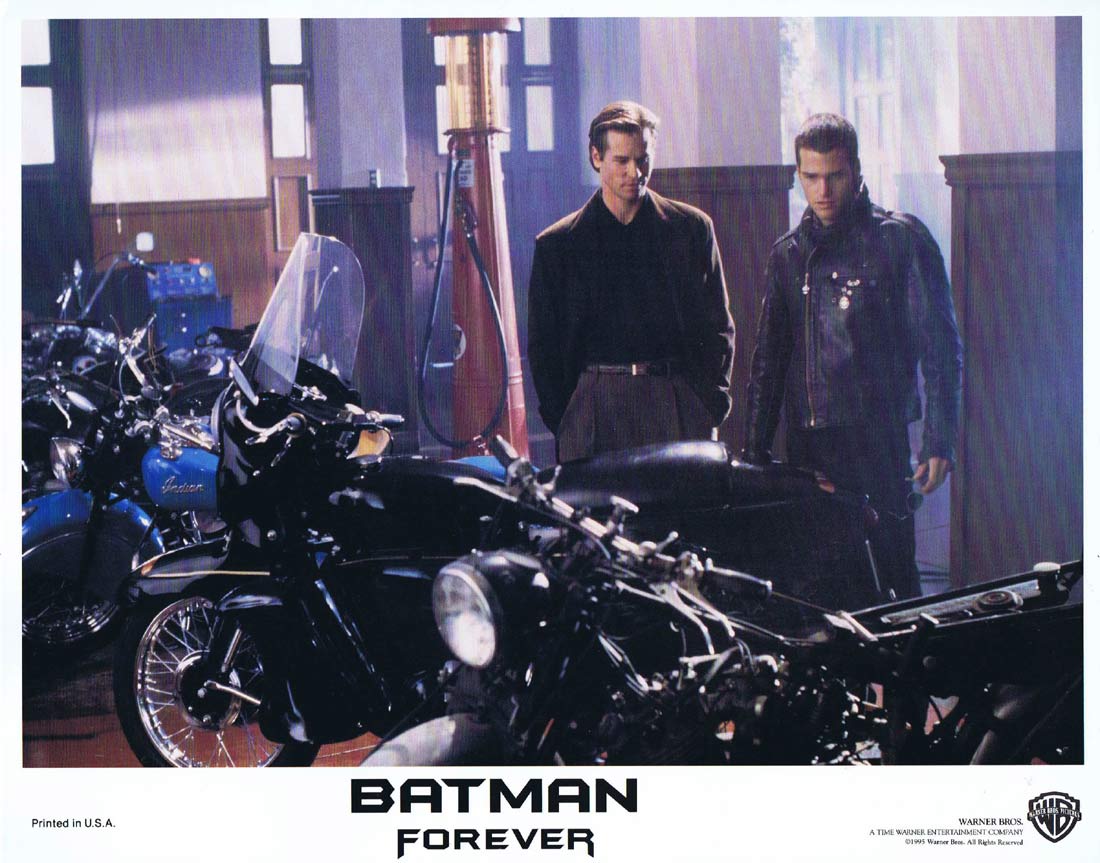 BATMAN FOREVER Original Lobby card 5 Val Kilmer Jim Carrey Nicole Kidman