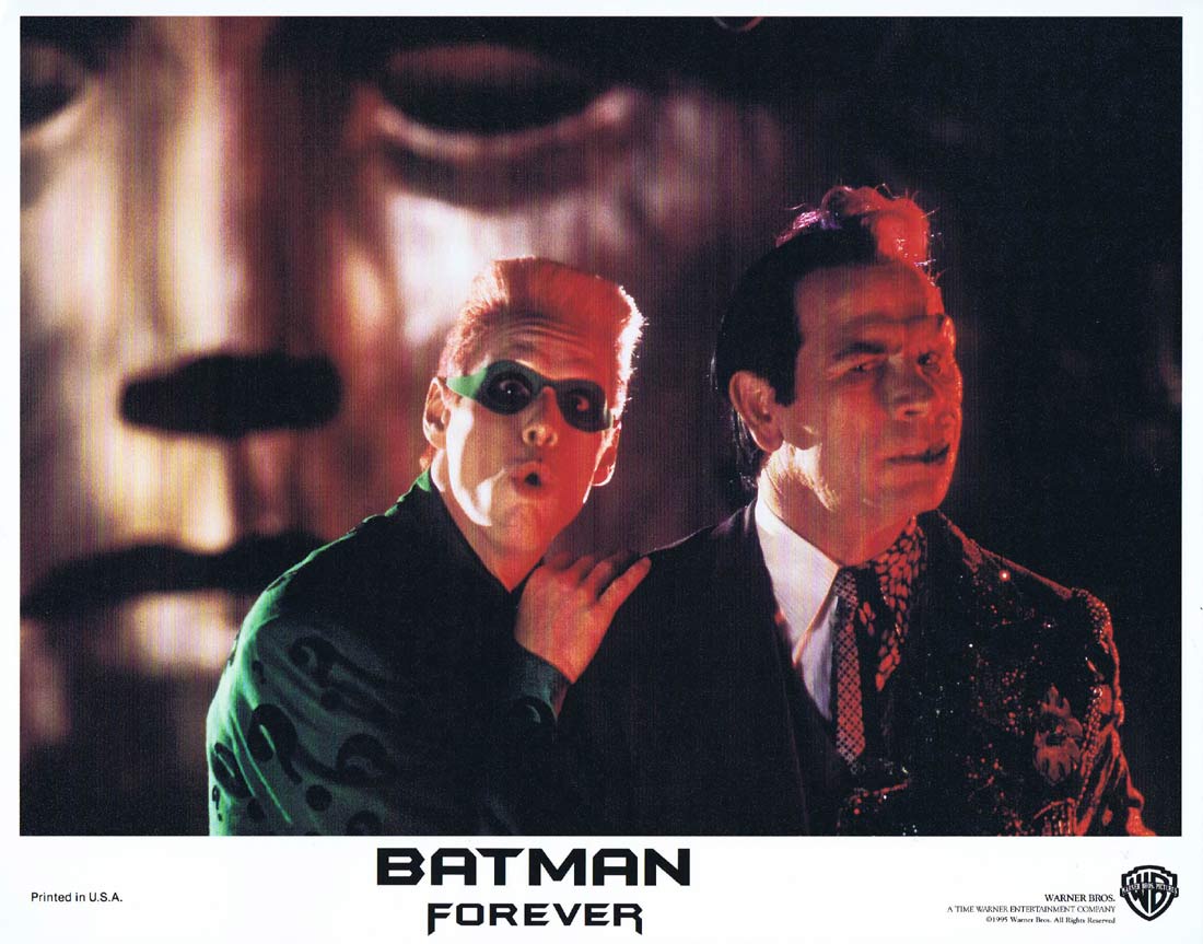 BATMAN FOREVER Original Lobby card 7 Val Kilmer Jim Carrey Nicole Kidman
