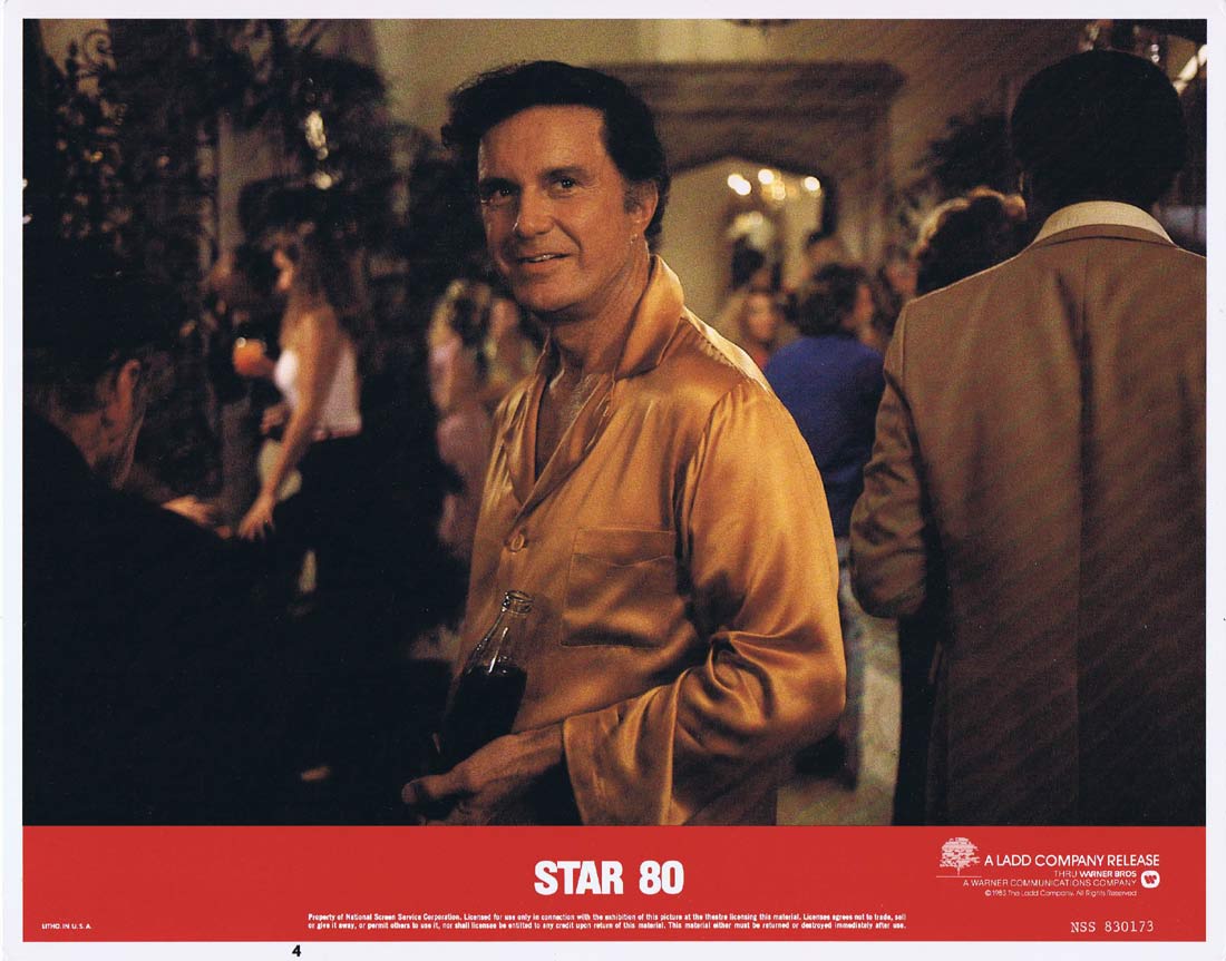 STAR 80 Original Lobby Card 4 Mariel Hemingway Eric Roberts Cliff Robertson